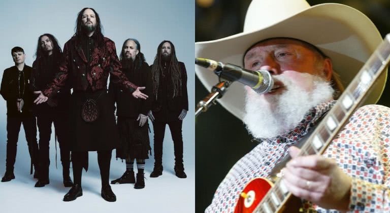 Nu-metal act Korn and country singer Charlie Daniels