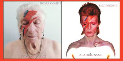 Nursing home in the United Kingdom recreates David Bowie album cover