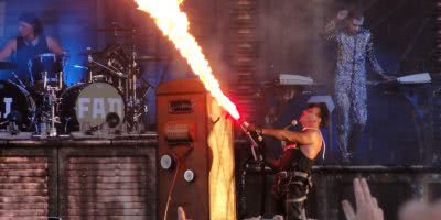 German heavy metal band Rammstein