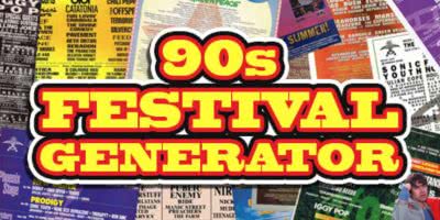 Photo of the '90s Festival Generator