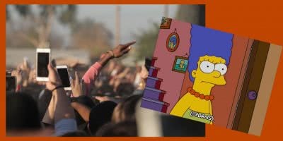 Custom image live concerts and Marge Simpson