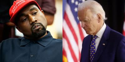 Kanye West Joe Biden