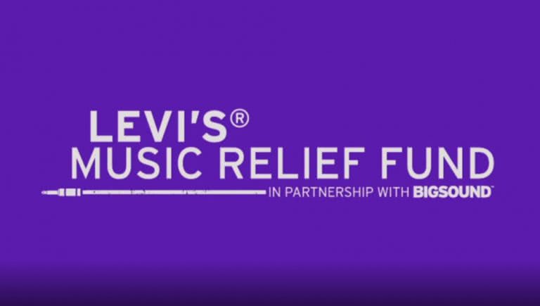 Levis and Bigsound Music Relief Fund