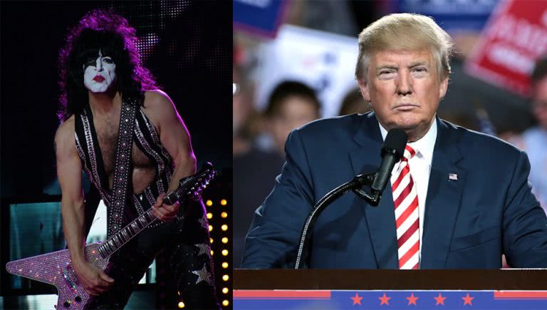 Paul Stanley Donald Trump