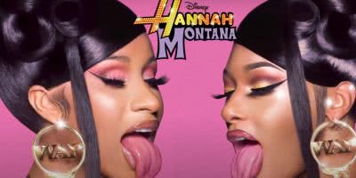 Cardi B Megan Thee Stallion Best of Both Worlds Mash Up Hannah Montana