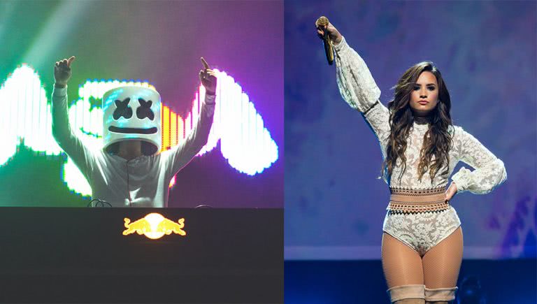 Demi Lovato Marshmello