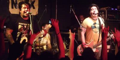 NOFX performing