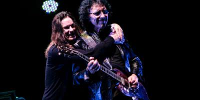 Black Sabbath guitarist Tony Iommi and Ozzy Osbourne Paranoid