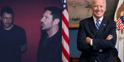 Unsurprisingly, Nine Inch Nails have endorsed Joe Biden