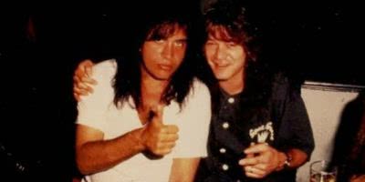Eddie Van Halen and Gene Simmons