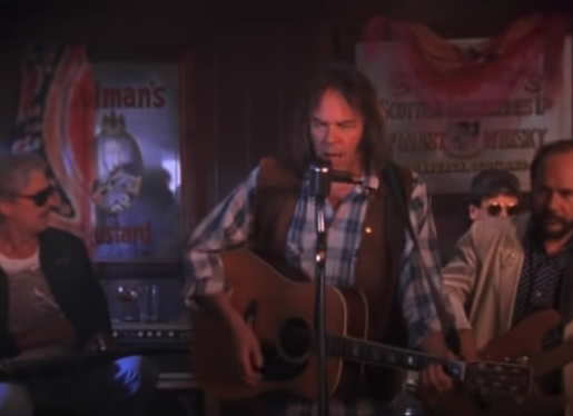 The official Neil Young Harvest Moon film clip