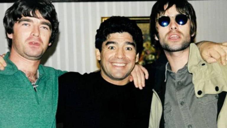 Oasis and Diego Maradona