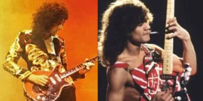 Brian May Eddie Van Halen