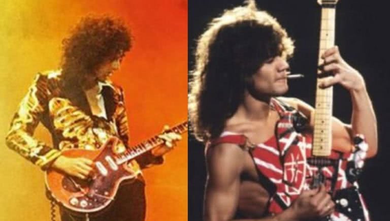 Brian May Eddie Van Halen