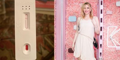Courtney Love COVID test