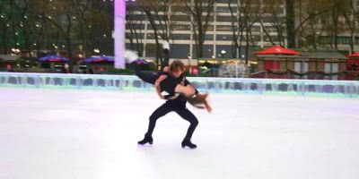 This ice skating duo's routine to Metallica's 'Nothing Else Matters' is strangely beautiful