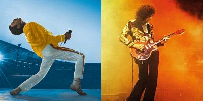 Freddie Mercury and Brian May