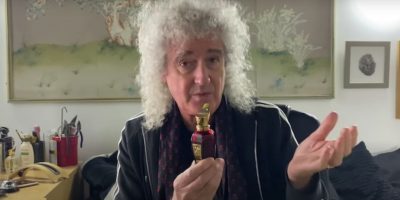 Queen's Brian May is flogging badger-scented perfume