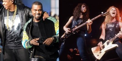 Kanye West, Jay-z and Metallica have be mashed up together in an epic song
