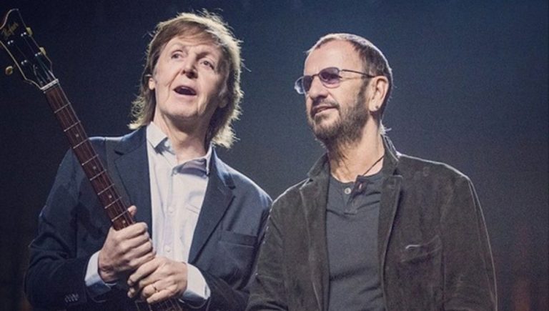 Paul McCartney and Ringo Starr