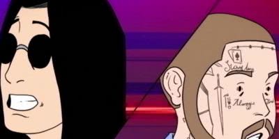 Post Malone Ozzy Osbourne animated video