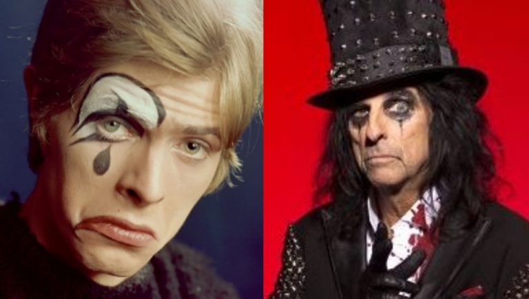 alice cooper and david bowie stage personas