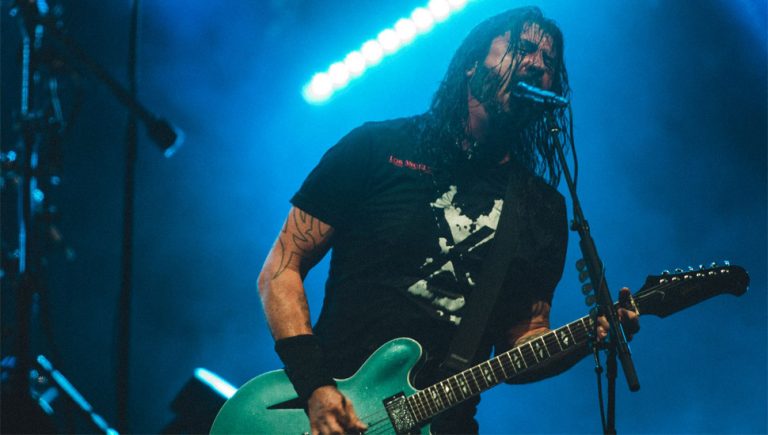 Image of the Foo Fighters in Melbourne