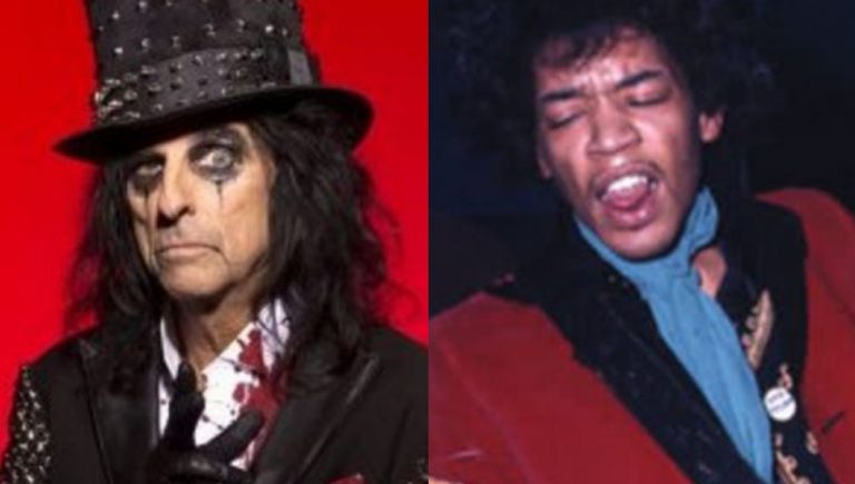 Alice Cooper Jimi Hendrix