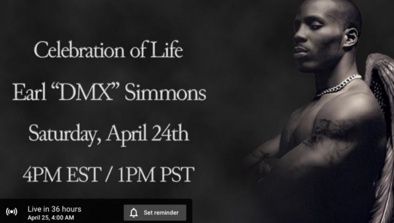 DMX Memorial will be live streamed