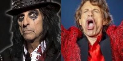 Alice Cooper Mick Jagger