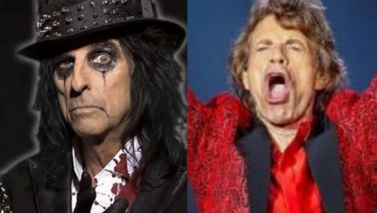 Alice Cooper Mick Jagger