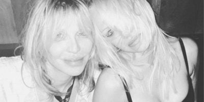 Courtney Love and Pam Anderson