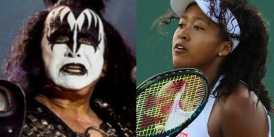Gene Simmons Naomi Osaka