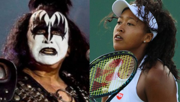 Gene Simmons Naomi Osaka