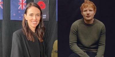 Ed Sheeran said he would love to play at Jacinda Ardern's wedding