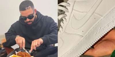 drake nike air force 1