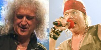 Brian May Axl Rose