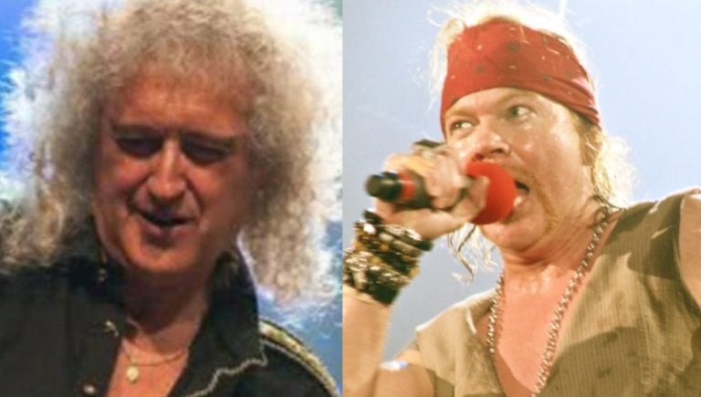 Brian May Axl Rose