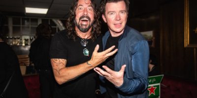 Watch Rick Astley tear through a cover of Foo Fighters 'Everlong'