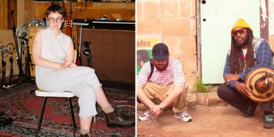 Two panel image of Ruby Gill and SO.Crates, two of community radio’s Australian music picks