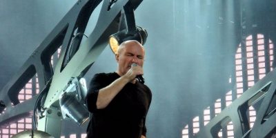 Phil Collins took part in the first show of the Genesis tour, but performed from a chair