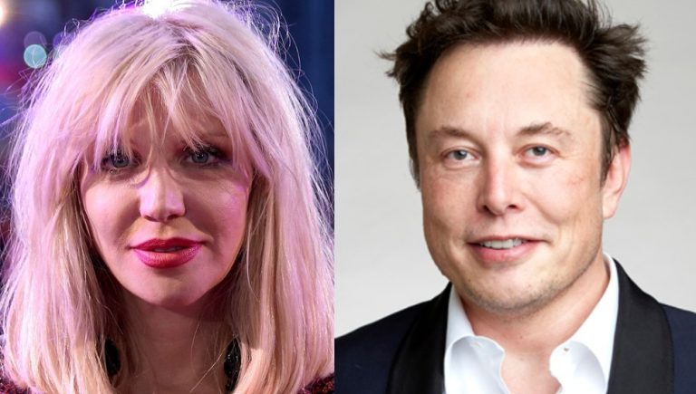 Courtney Love Elon Musk