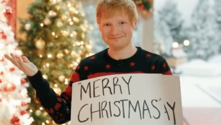 Ed Sheeran Merry Christmas