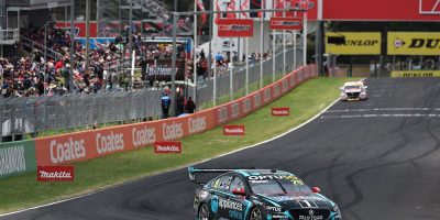 An Aussie rock icon was caught using a cheat sheet at The Bathurst 1000