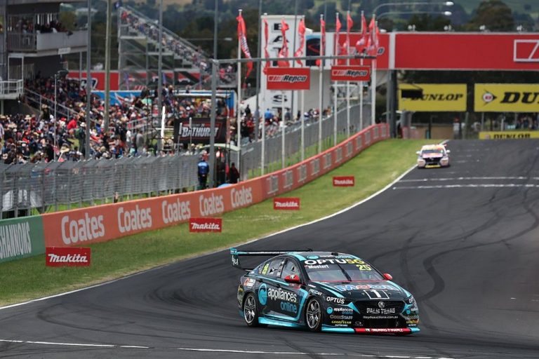 An Aussie rock icon was caught using a cheat sheet at The Bathurst 1000