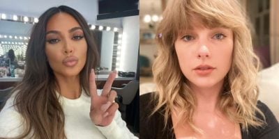 Kim Kardashian has taken a jab at Taylor Swift