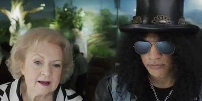 Remembering the time Slash and Betty White advertised an L.A. zoo together