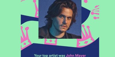 John Mayer was his own most listened to artist on Spotify Wrapped