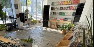 A Russian-owned record store say they're being evicted for a reason