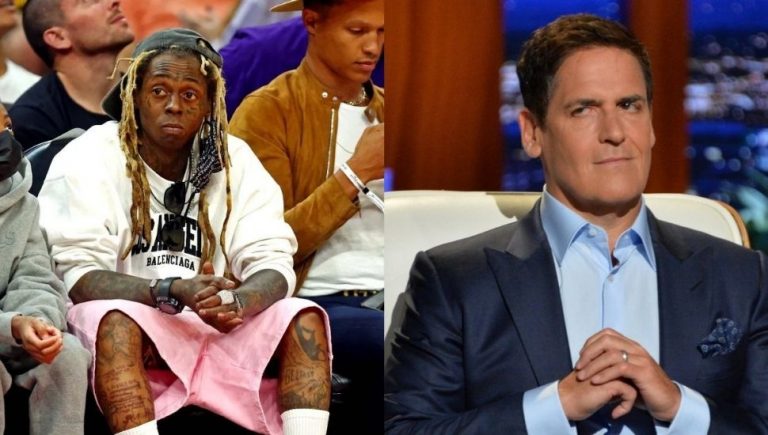 Lil Wayne and Mark Cuban